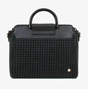 ❤️Hexagon Eclats Synthetic Handbag in Black